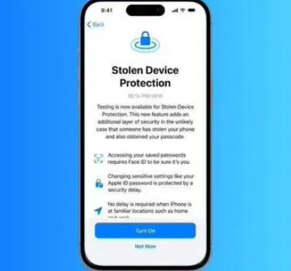 海南苹果授权维修店分享被盗设备保护功能开启方法 