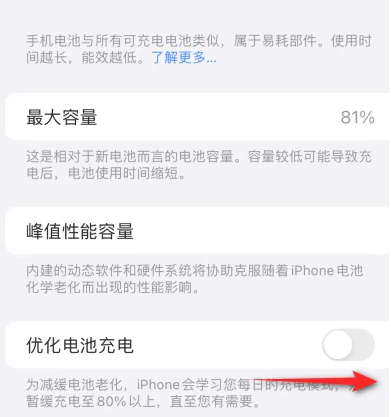 海南苹果15维修分享iPhone15充电到80%就充不进电了怎么办 